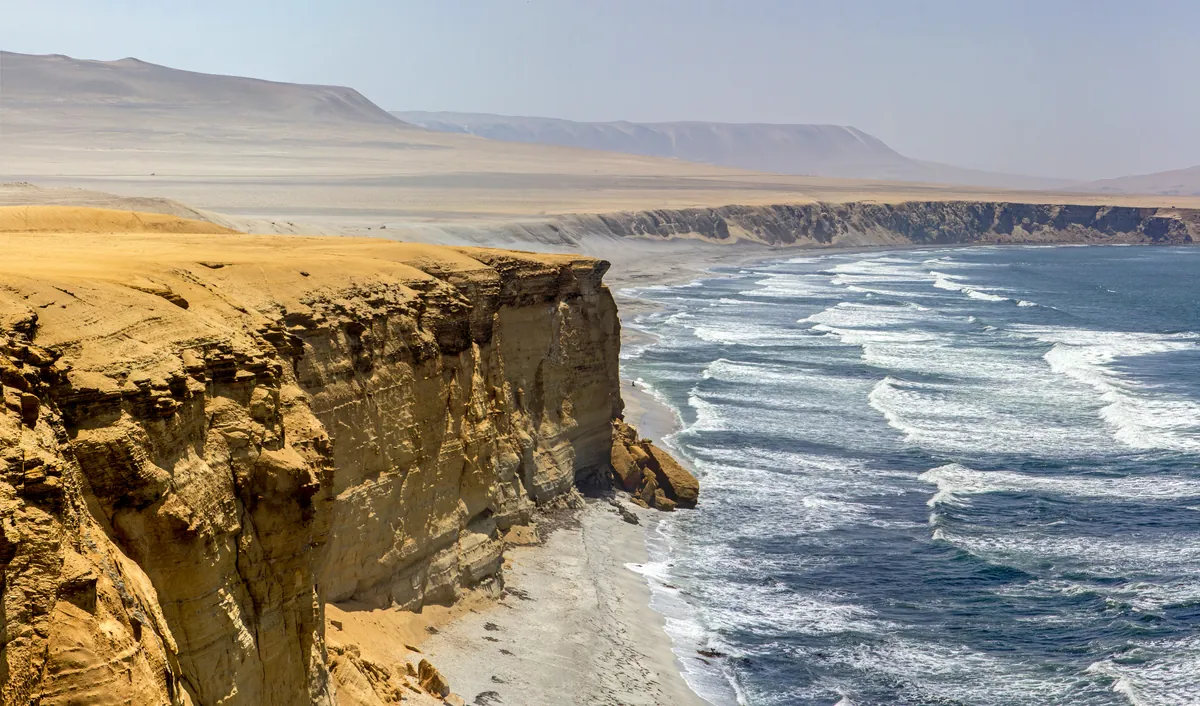 Paracas National Reserve, Perus ørken- og havkyst